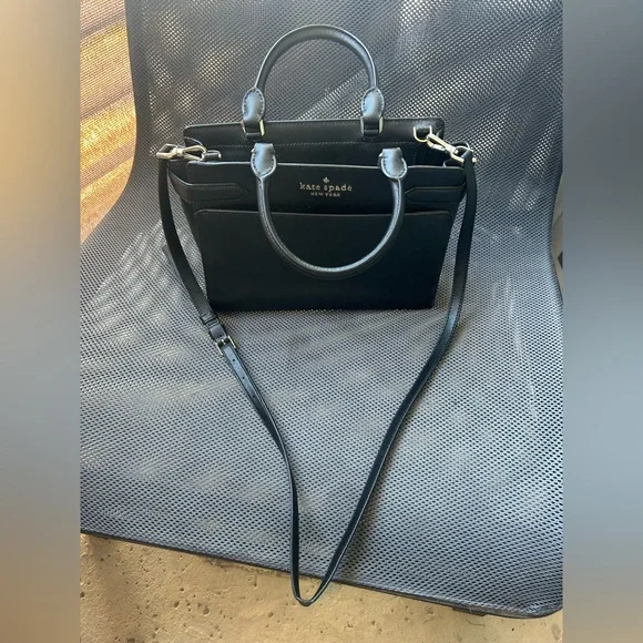 Kate Spade Black Leather Purse - Picture 4 of 7